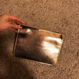 Cute mirror leather pouch